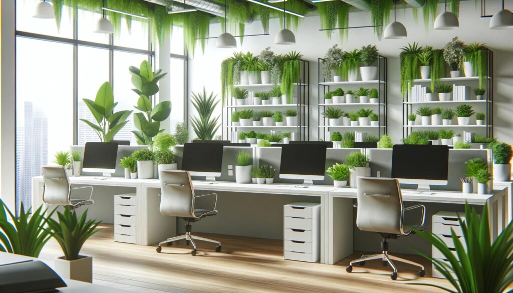 Les plantes, élément tendance de la décoration d'entreprises