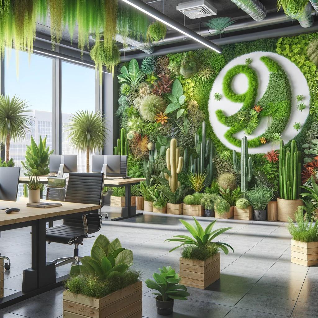 l'intégration de plantes dans les espaces de travail peut transformer votre bureau